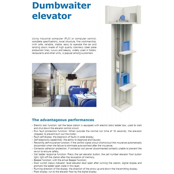 Automatic Dumbwaiter Elevator Automatic Dumbwaiter Elevator